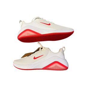 Nike Air Zoom Bella 7 Women Size 6 White Crimson NEW Training Shoes FZ1689-101